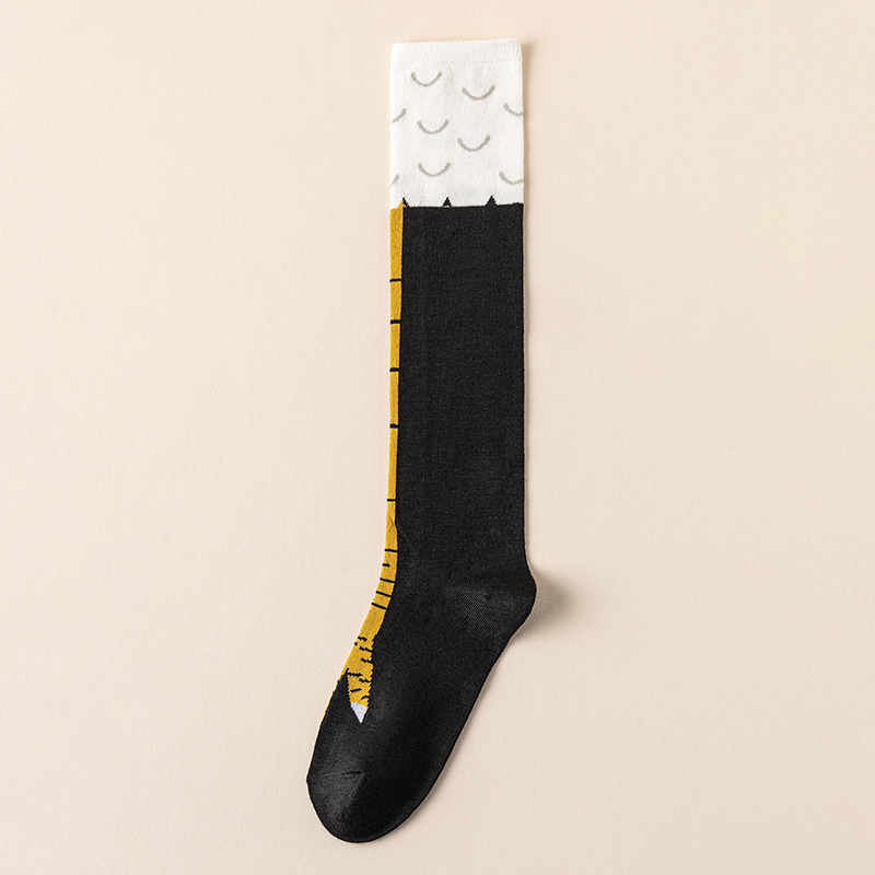 1/2 пары мужские забавные 3D к – обзор и цена Funny Chicken Leg Socks
