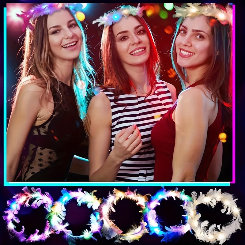 10 шт. светодиодный венок с пе – обзор и цена Glow In The Dark Party Glasses
