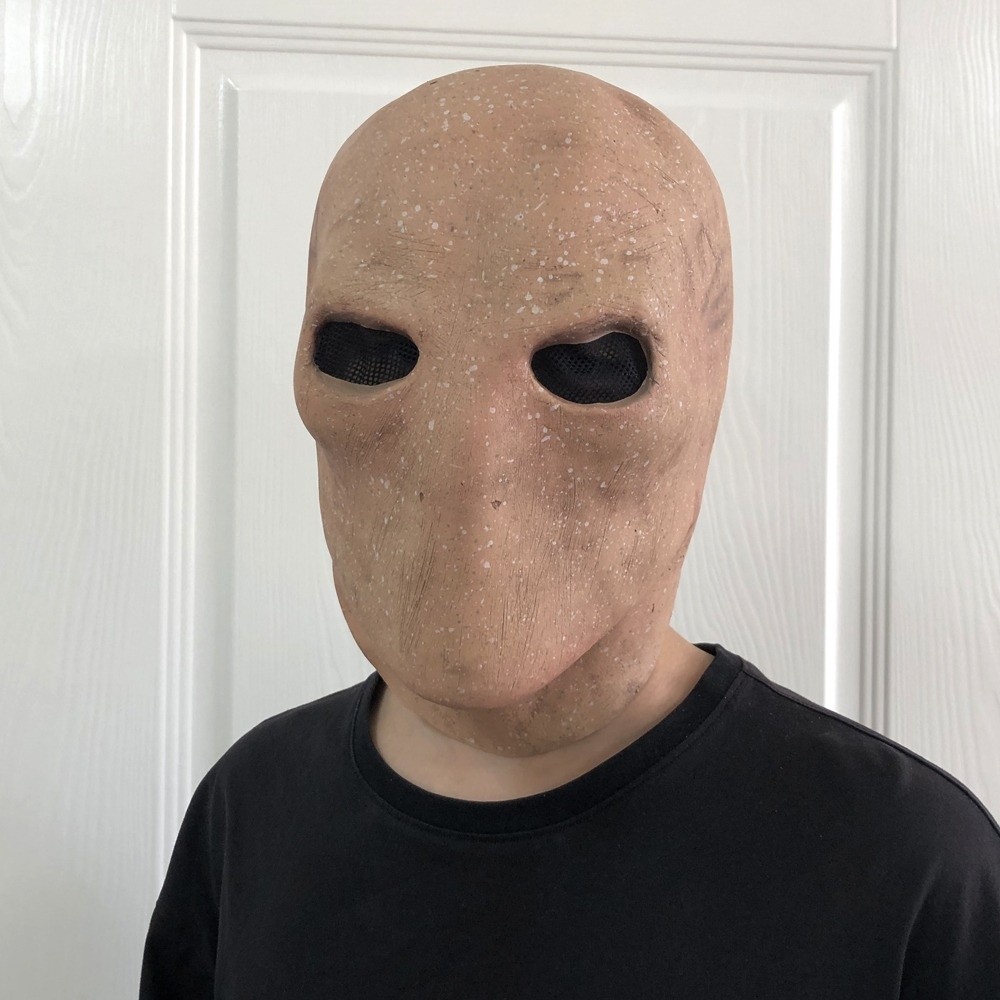 Безликий человек Хэллоуин Маск – обзор и цена Latex Alien Mask Realistic