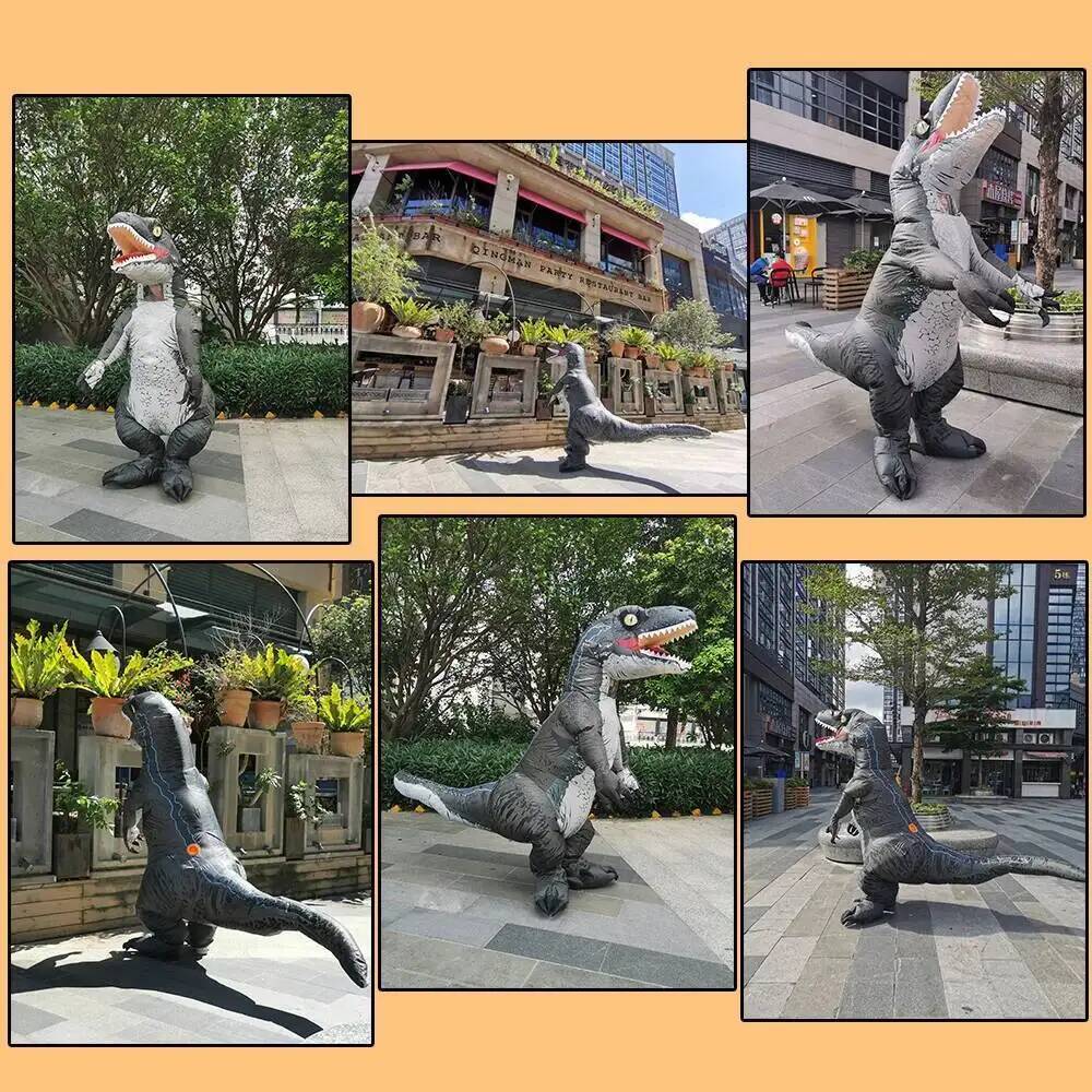 Надувной костюм динозавра T-RE – обзор и цена Inflatable Dinosaur Costume Adult