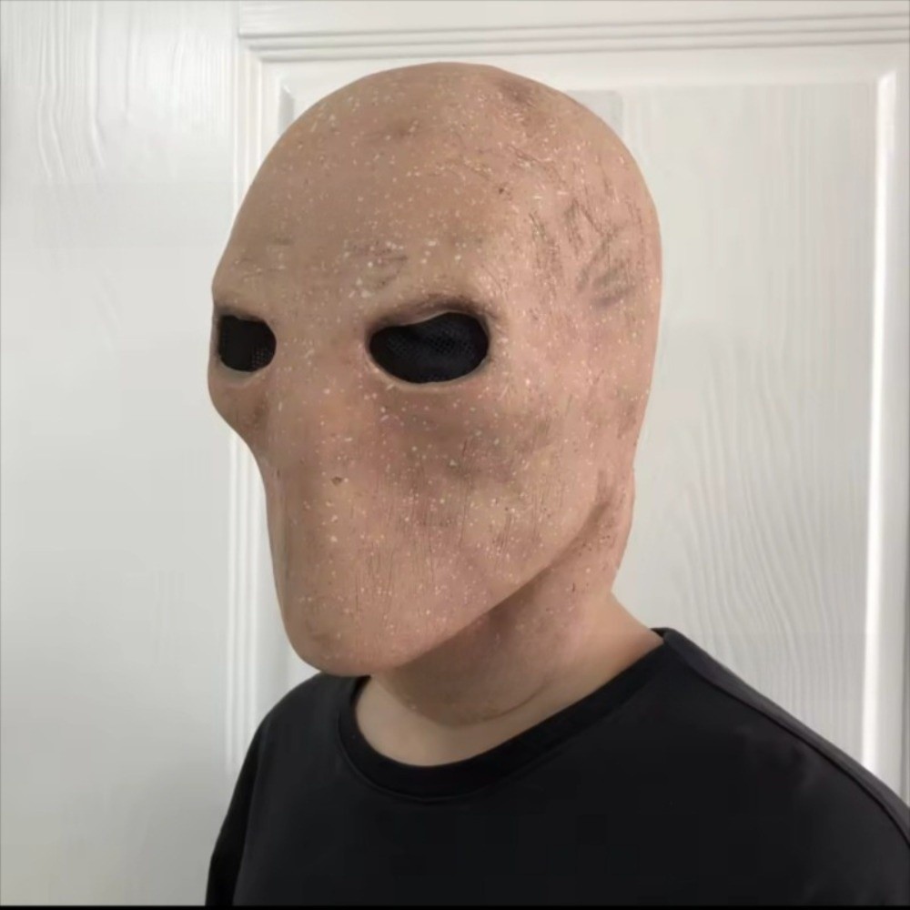 Безликий человек Хэллоуин Слен – обзор и цена Latex Alien Mask Realistic