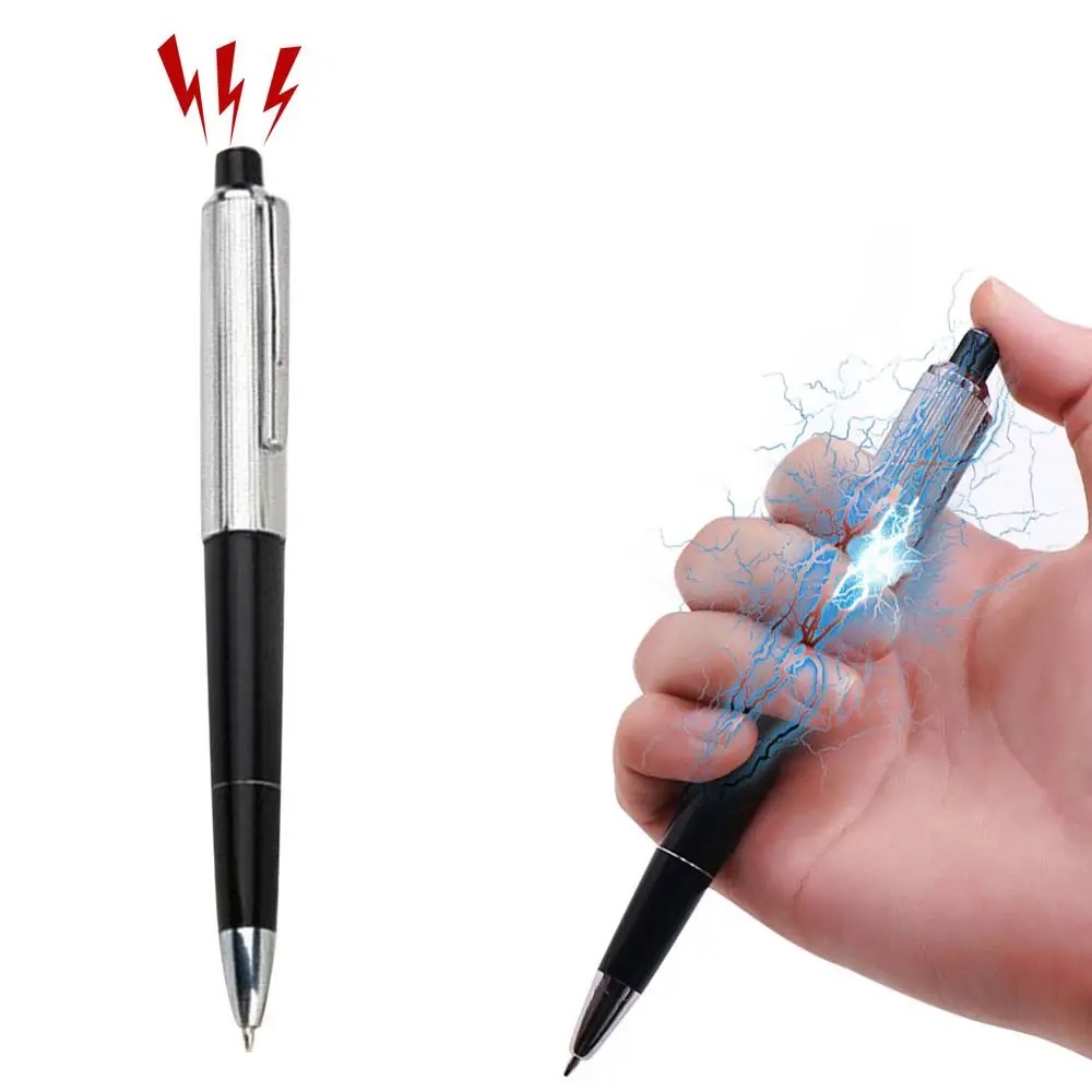1 шт. Креативная ручка-электро – обзор и цена Shock Pen Prank Toy
