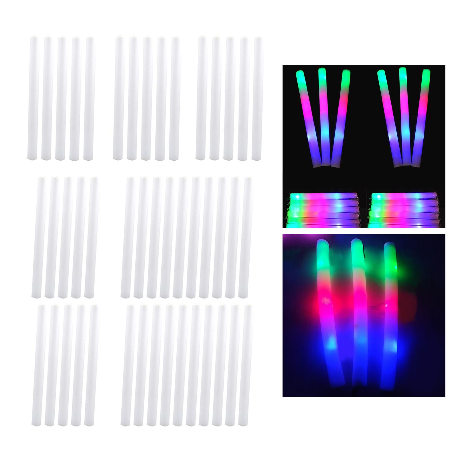 Светодиодные пенопластовые пал – обзор и цена Flashing Led Foam Sticks Party