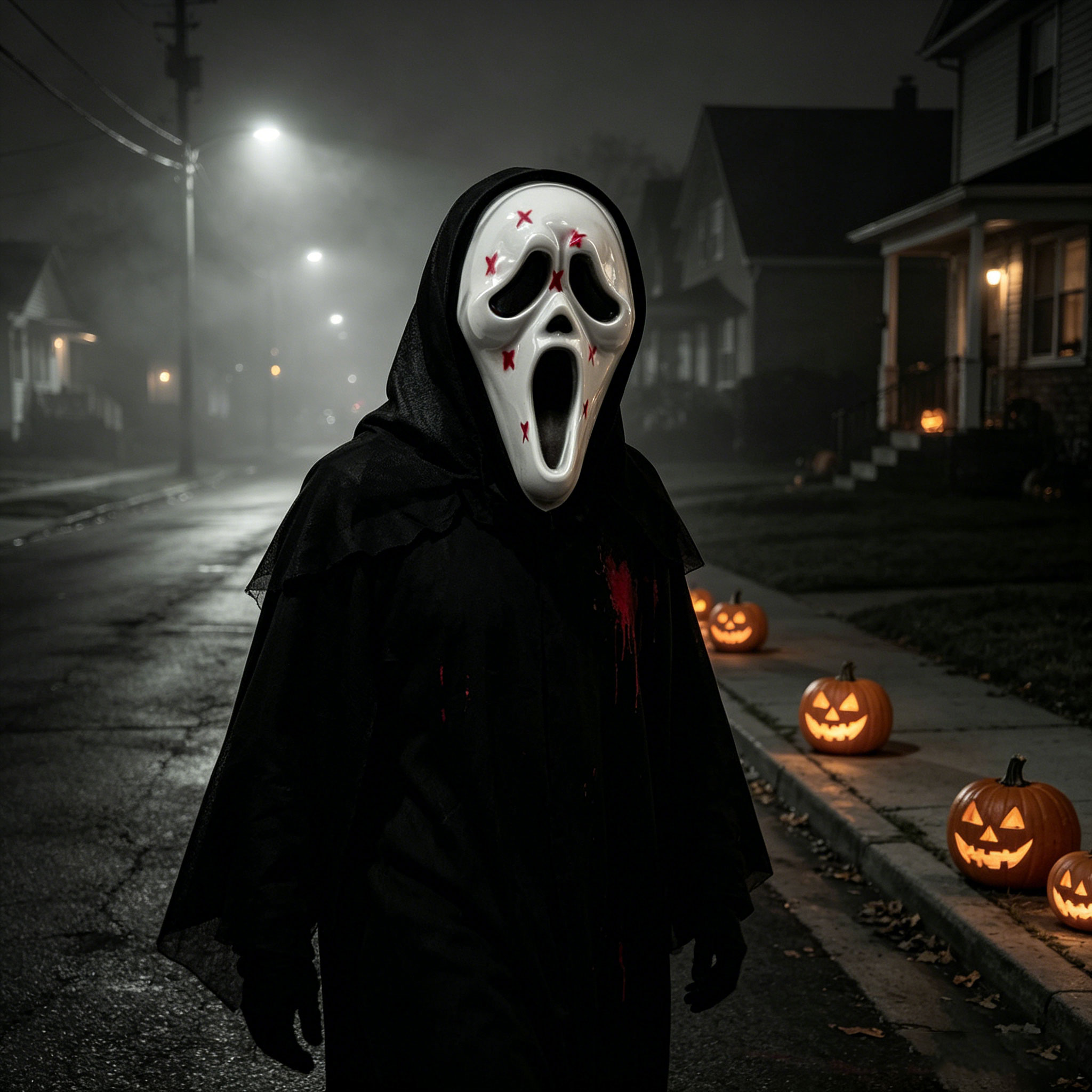 Маска-призрак для ужасов с чер – обзор и цена Led Purge Mask Halloween