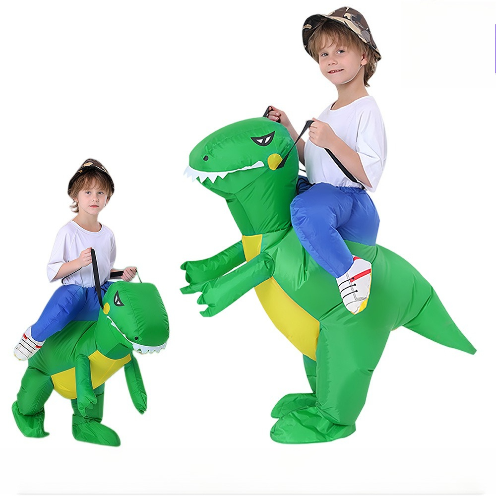 Надувной костюм зеленого диноз – обзор и цена Costumes