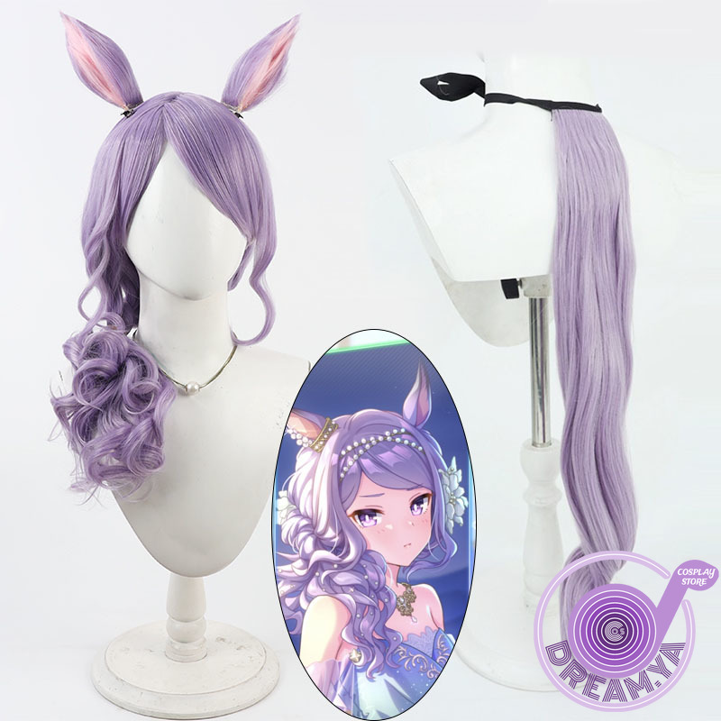 Парик для косплея Mejiro Umamu – обзор и цена Anime Cosplay Wig Heat Resistant